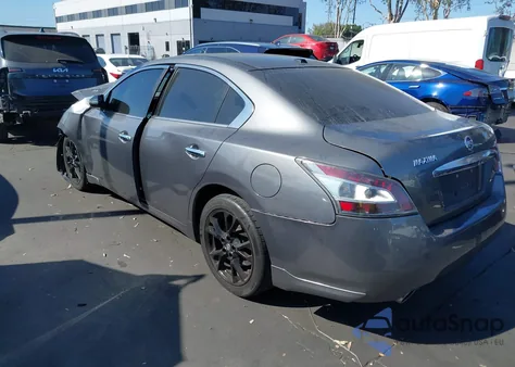 2014 Nissan Maxima 3.5 Sv из США, поврежденный, VIN 1N4AA5AP1EC909340